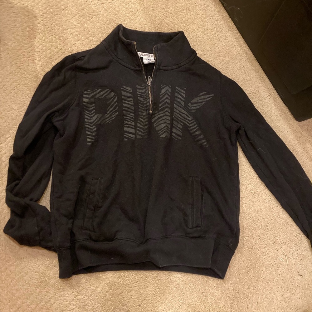 Victoria’s Secret pink Quarter zip sweatshirt